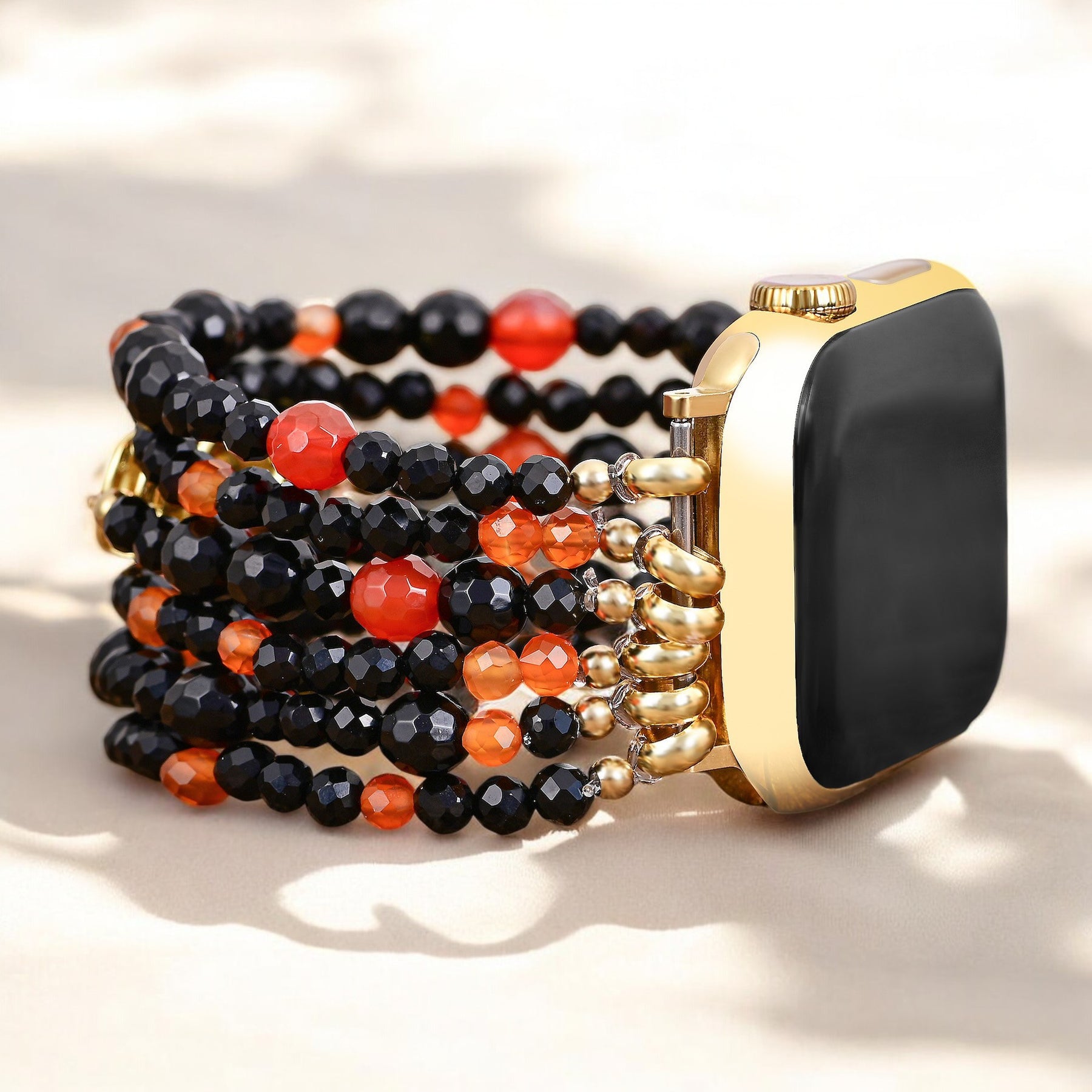 Halloween-Kürbisfeld Apple Watch Armband