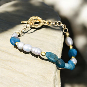 Strandnahes Glück Apatit-Armband