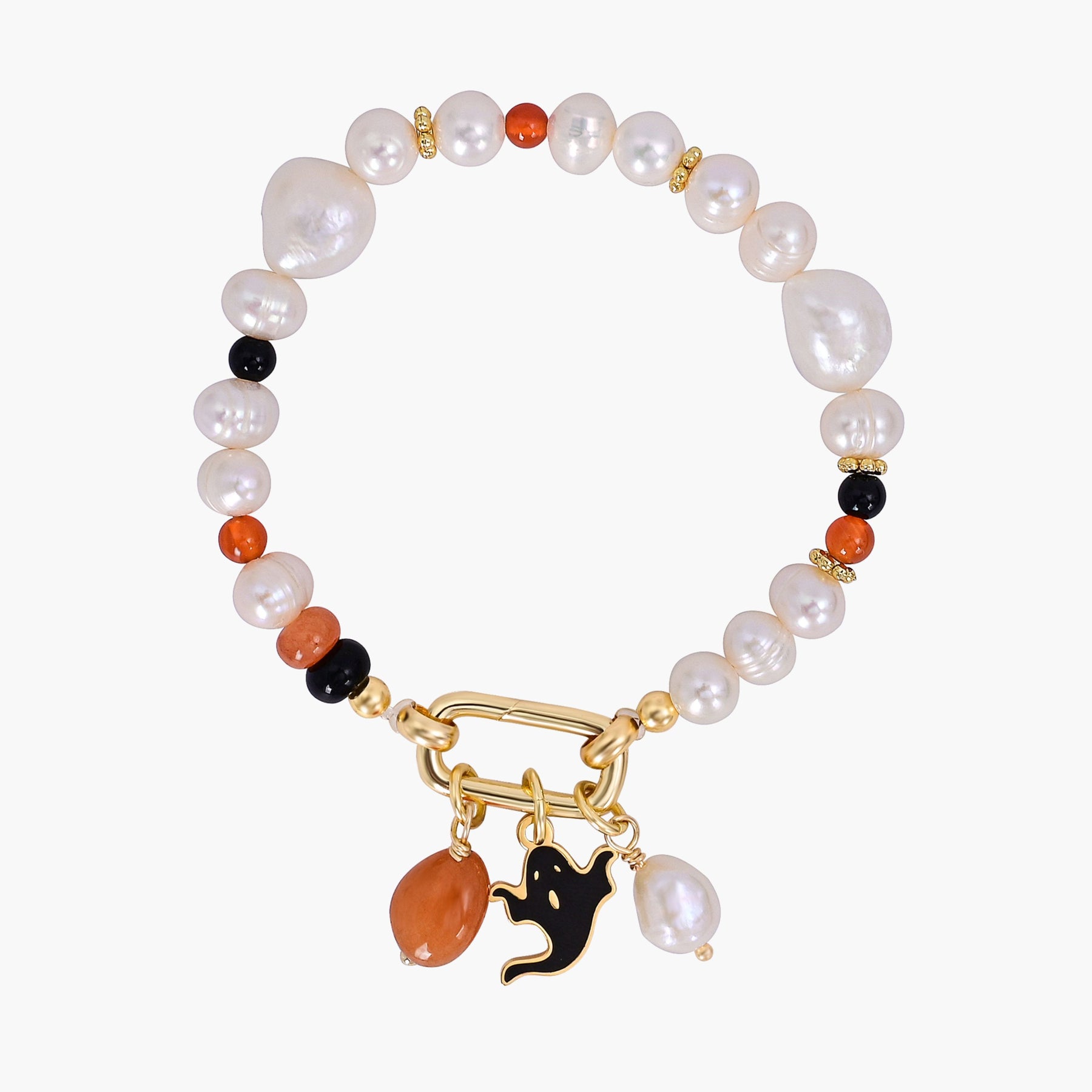 Bracelet perle éclat de Noël