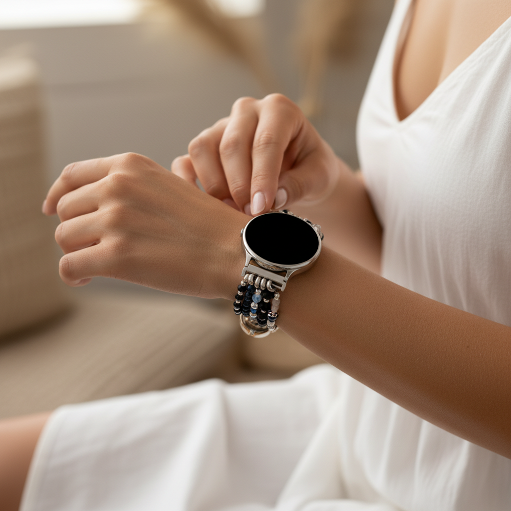 Ethereal Frost Samsung Galaxy Stretch Uhrenarmband