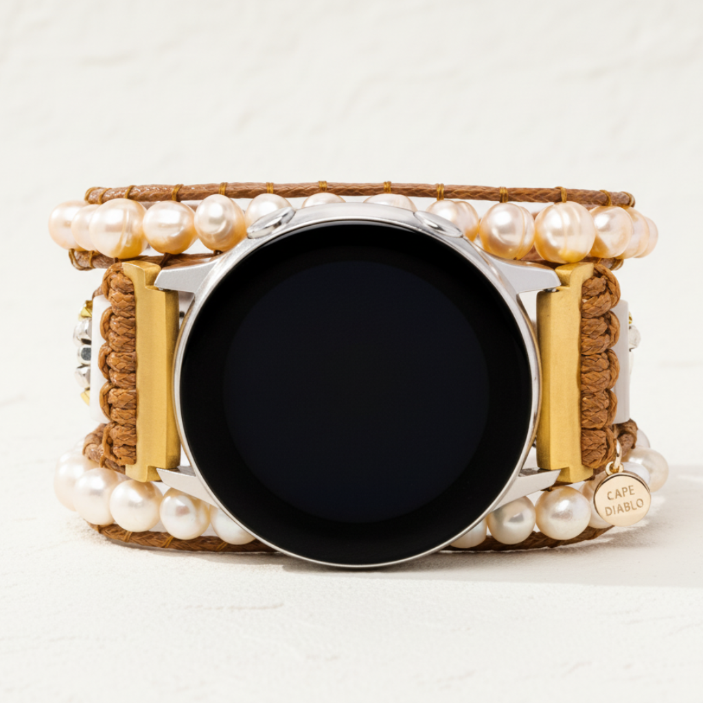 Süßwasserperlen Samsung Galaxy Watch Armband