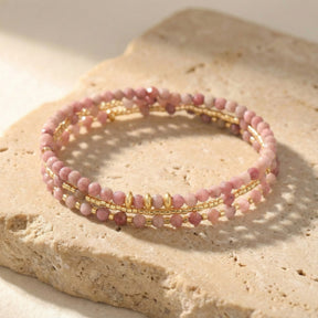 Sunset Blush Multi-Style Armband/Halskette