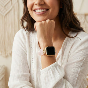 Liebevolles Quarz Stretch Apple Watch Armband