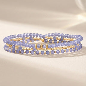 Flieder Glow Multi-Style Armband/Halskette