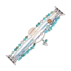 Intensives Jasper Glimmer Stretch Apple Watch Armband
