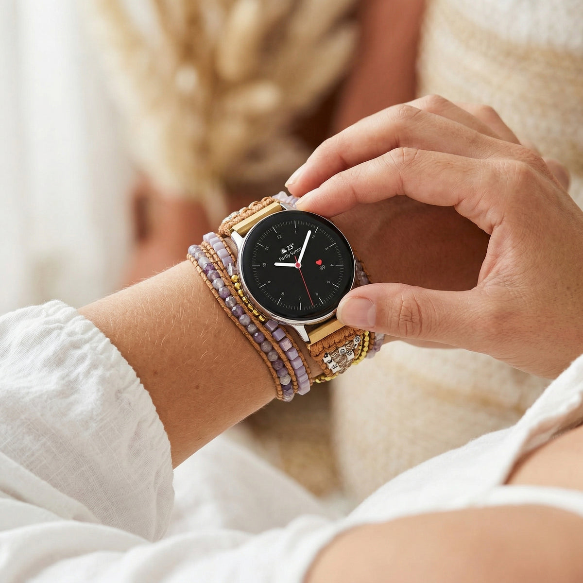 Bracelet de montre Samsung Galaxy Imperial Amethyst