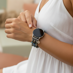 Bracelet extensible Imperial Jasper pour Samsung Galaxy Watch