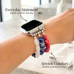 Independence Flame Stretch Apple Watch Armband