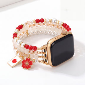 Japan Sakura Bloom Stretch Apple Watch Armband