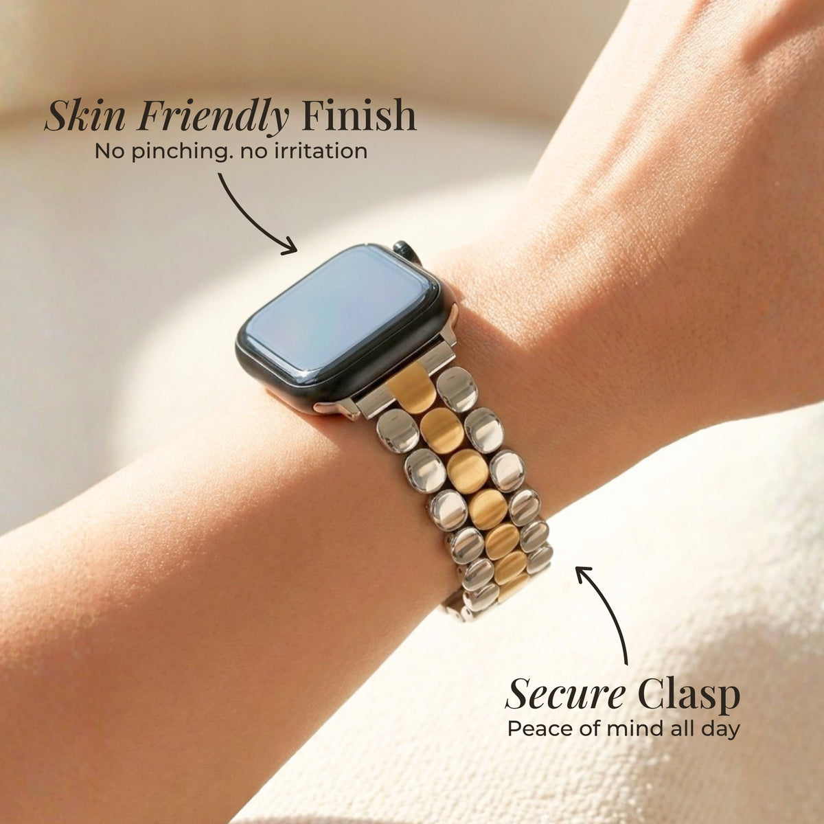 Bracelet Prestige Duo de luxe pour Apple Watch