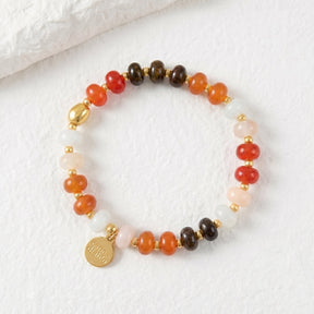 Herbst Jade Glanz Armband