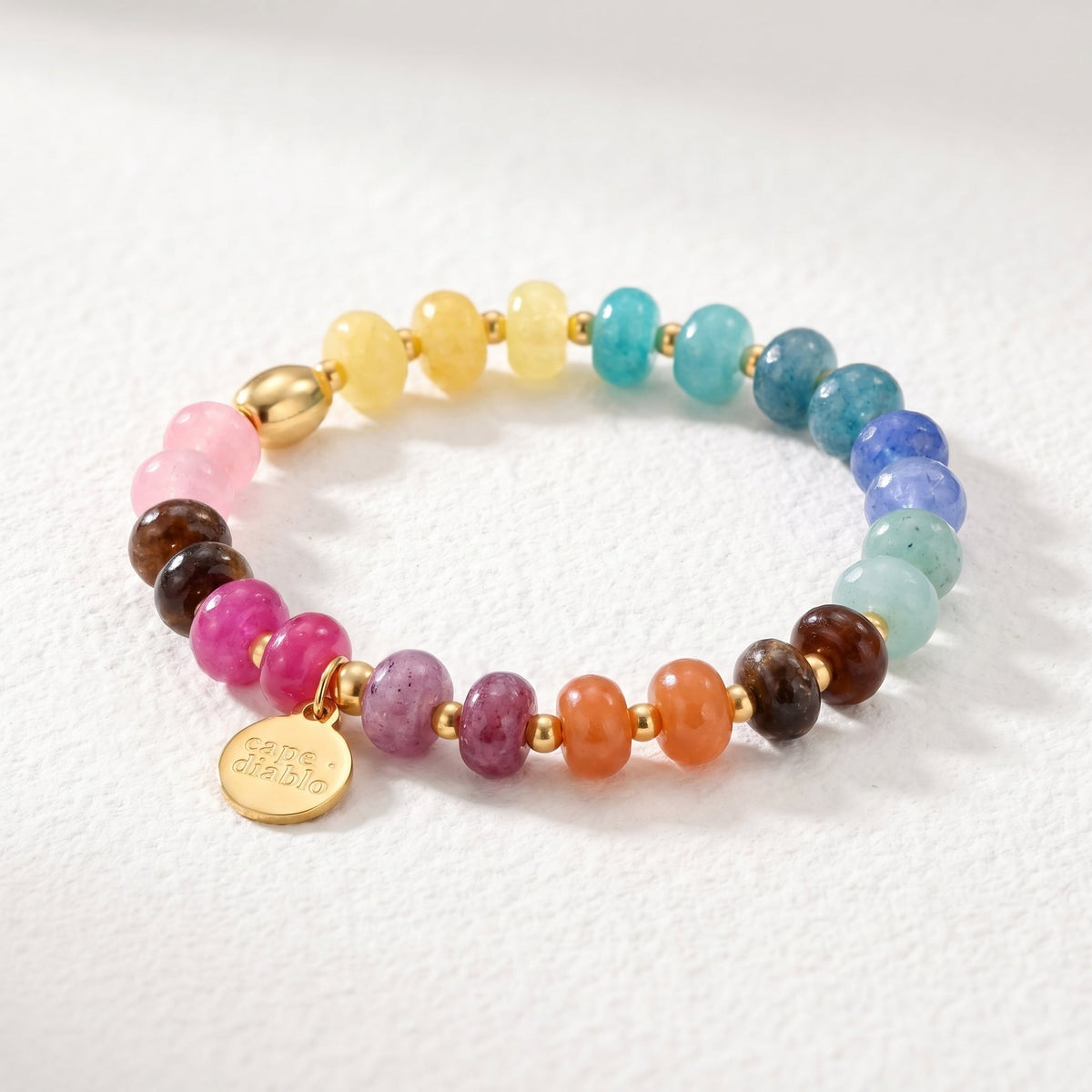 Himmlisches Jade-Glanz Armband
