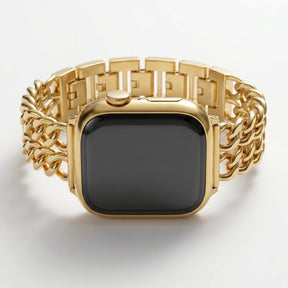 Bracelet Apple Watch de luxe courbe or
