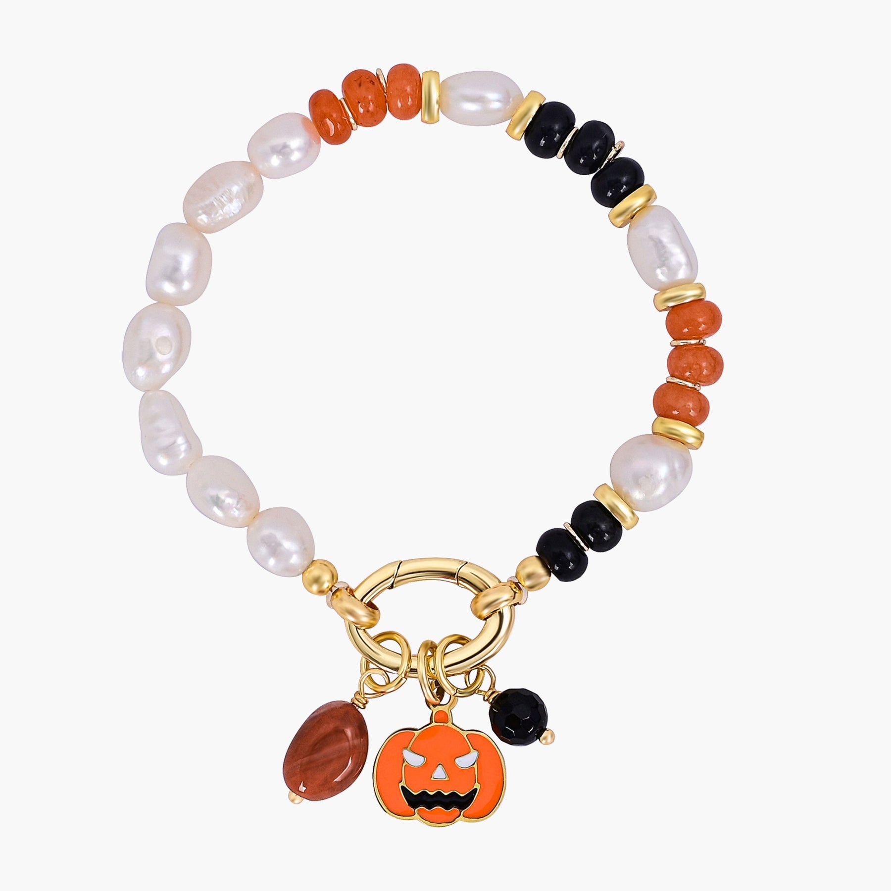 Weihnachtsleuchtendes Perlenarmband