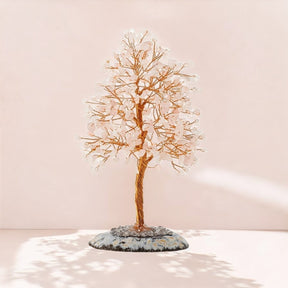 Arbre de Vie en Quartz Rose