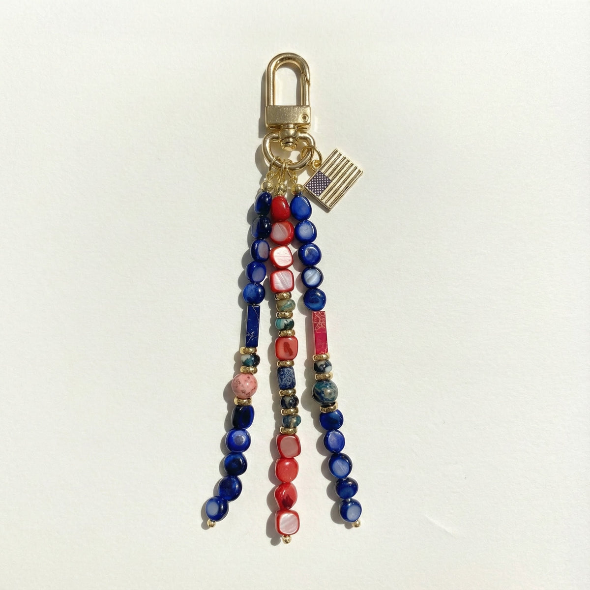 Taschenanhänger „America’s 250th Stars & Stripes“