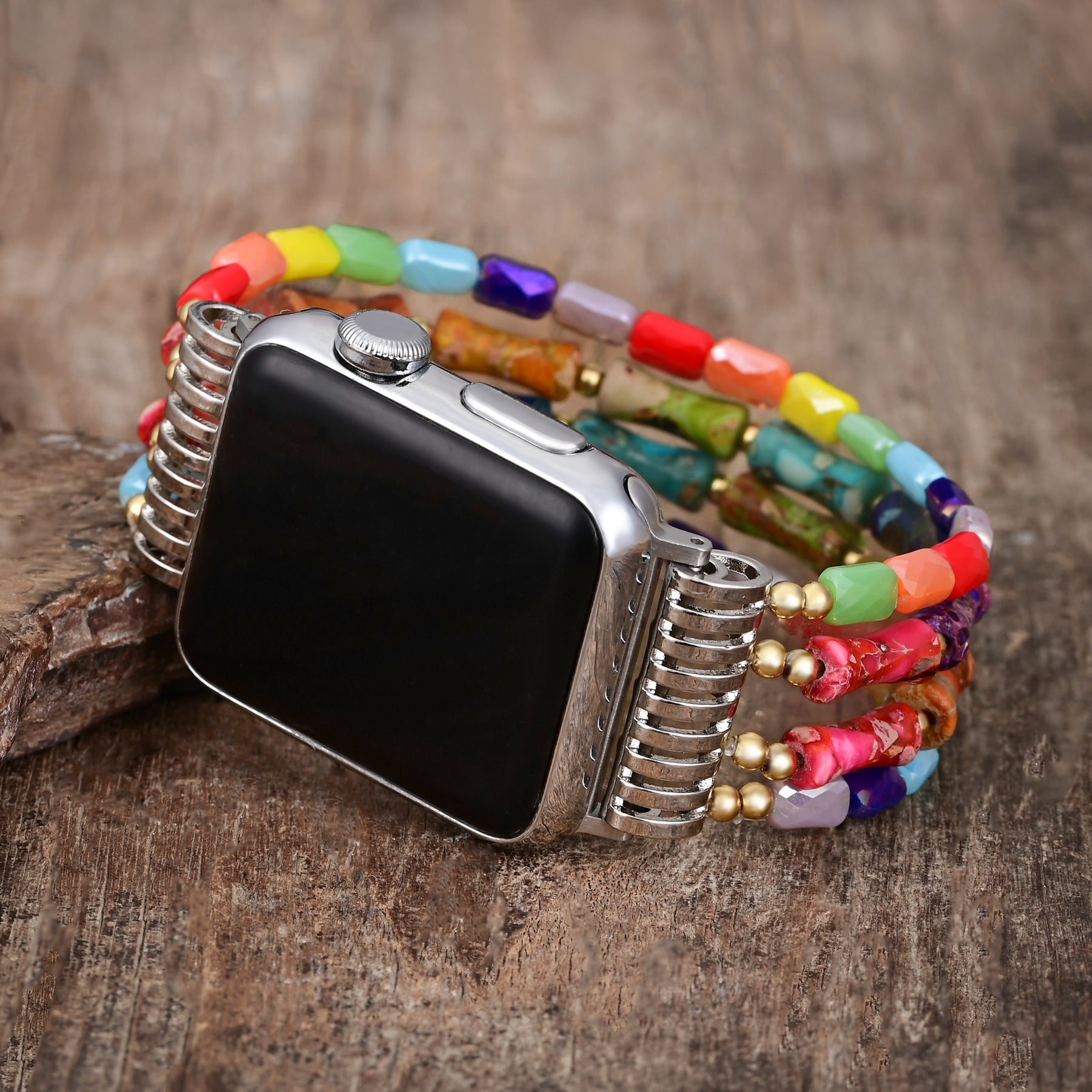 Lotus-Chakra-Stretch-Apple-Watch-Armband