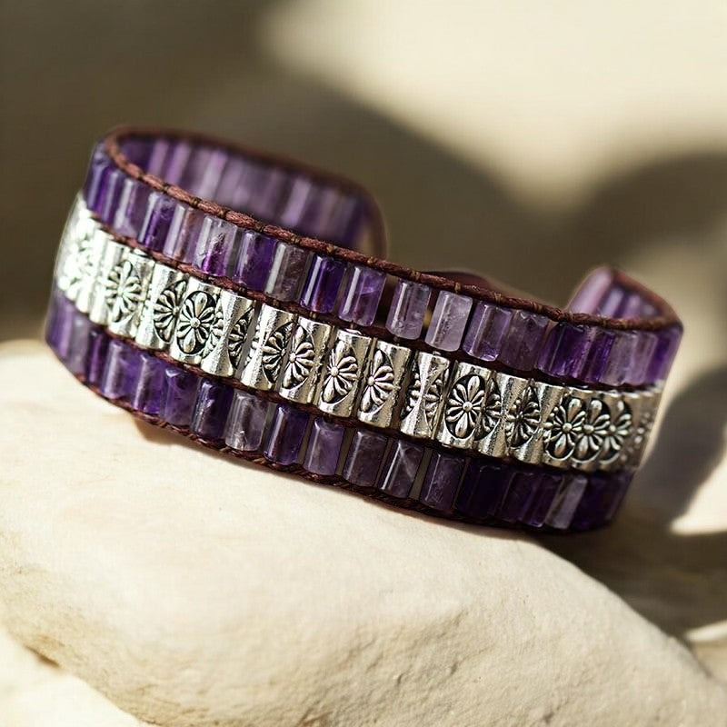 Antikes Amethyst-Armband
