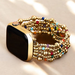 Bracelet Apple Watch Golden Essence Heart Stretch