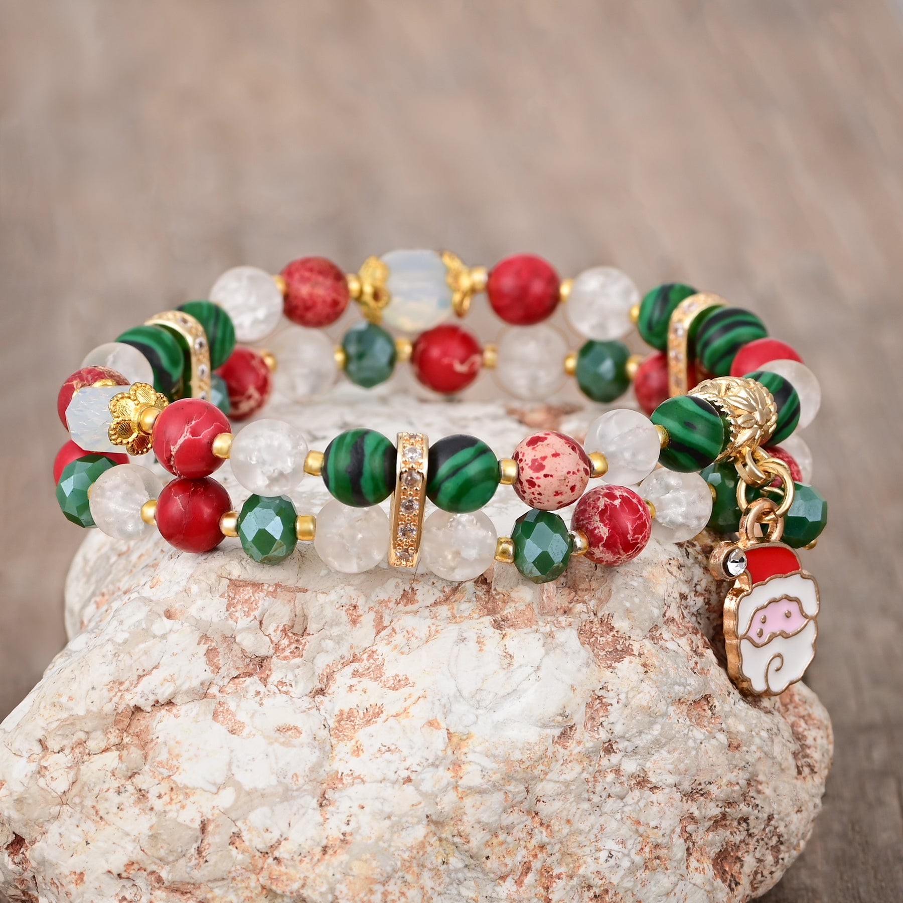 Weihnachtsmann-Jingle-Jangle-Armband