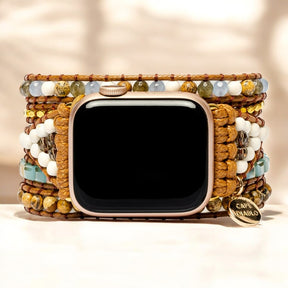 Blue Earth Jasper Apple Watch Armband