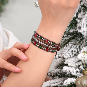 Winter Wonderland Weihnachts Wickelarmband