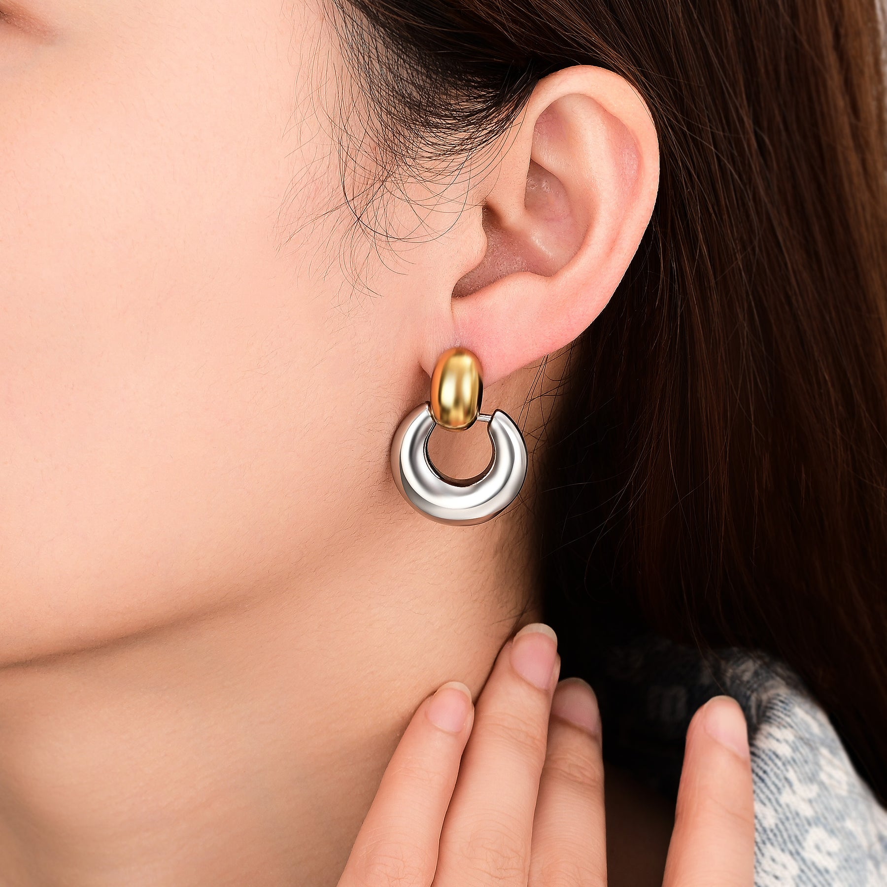 Eclipse Harmony Hoops Ohrringe