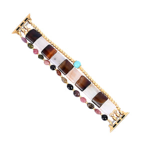 Bracelet extensible Apple Watch Tourmaline Midnight Bloom