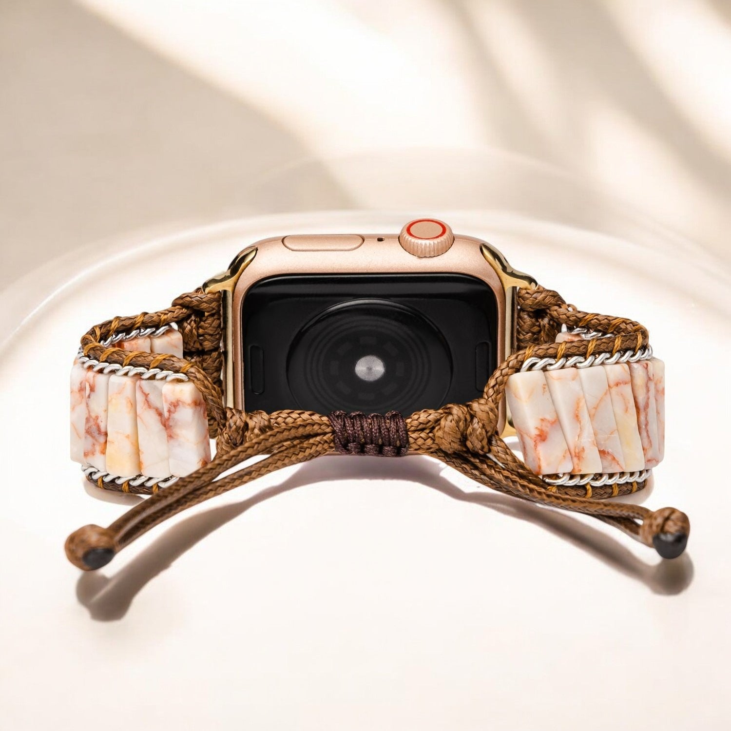Bracelet délicat en jaspe impérial pour Apple Watch