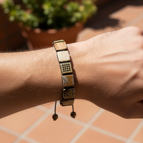 Herren Picture Stone Armband