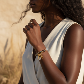 Aqua Dream Charm Armband