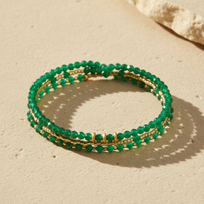 Bracelet/Collier Multi-Style Jade Radiance