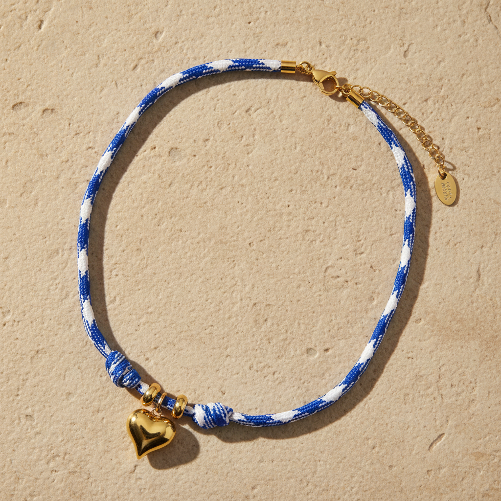 Collier Cœur Océan