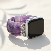 Intensives Jasper Glimmer Stretch Apple Watch Armband