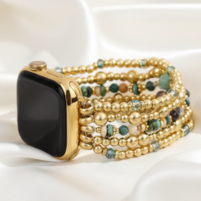 Bracelet extensible Oasis doré pour Apple Watch