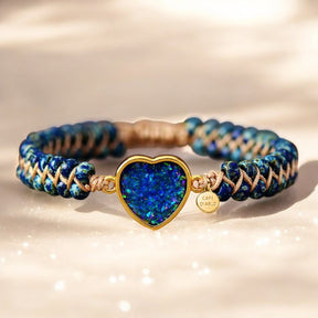 Ewige Freundschaft Opal Herz Armband