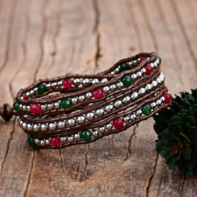 Winter Wonderland Weihnachts Wickelarmband