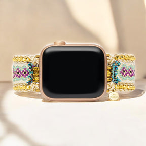 Bracelet Golden Flower Apple Watch