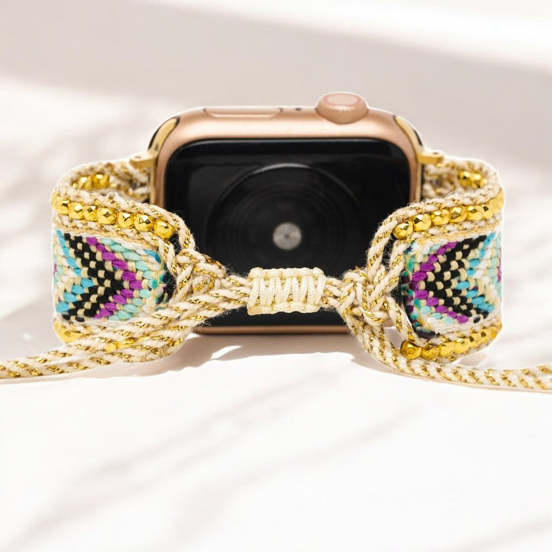 Bracelet Golden Flower Apple Watch