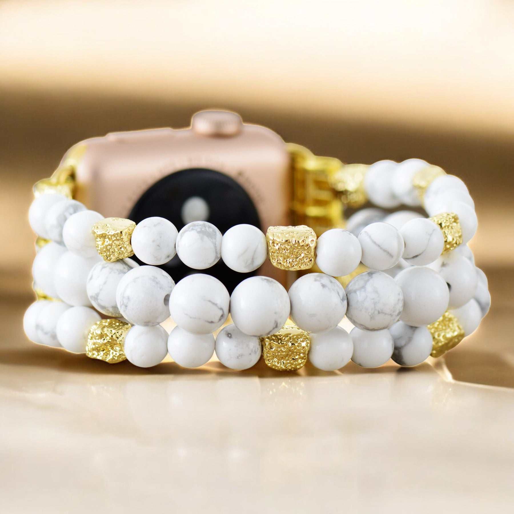 Bracelet extensible Howlite Spirit Apple Watch