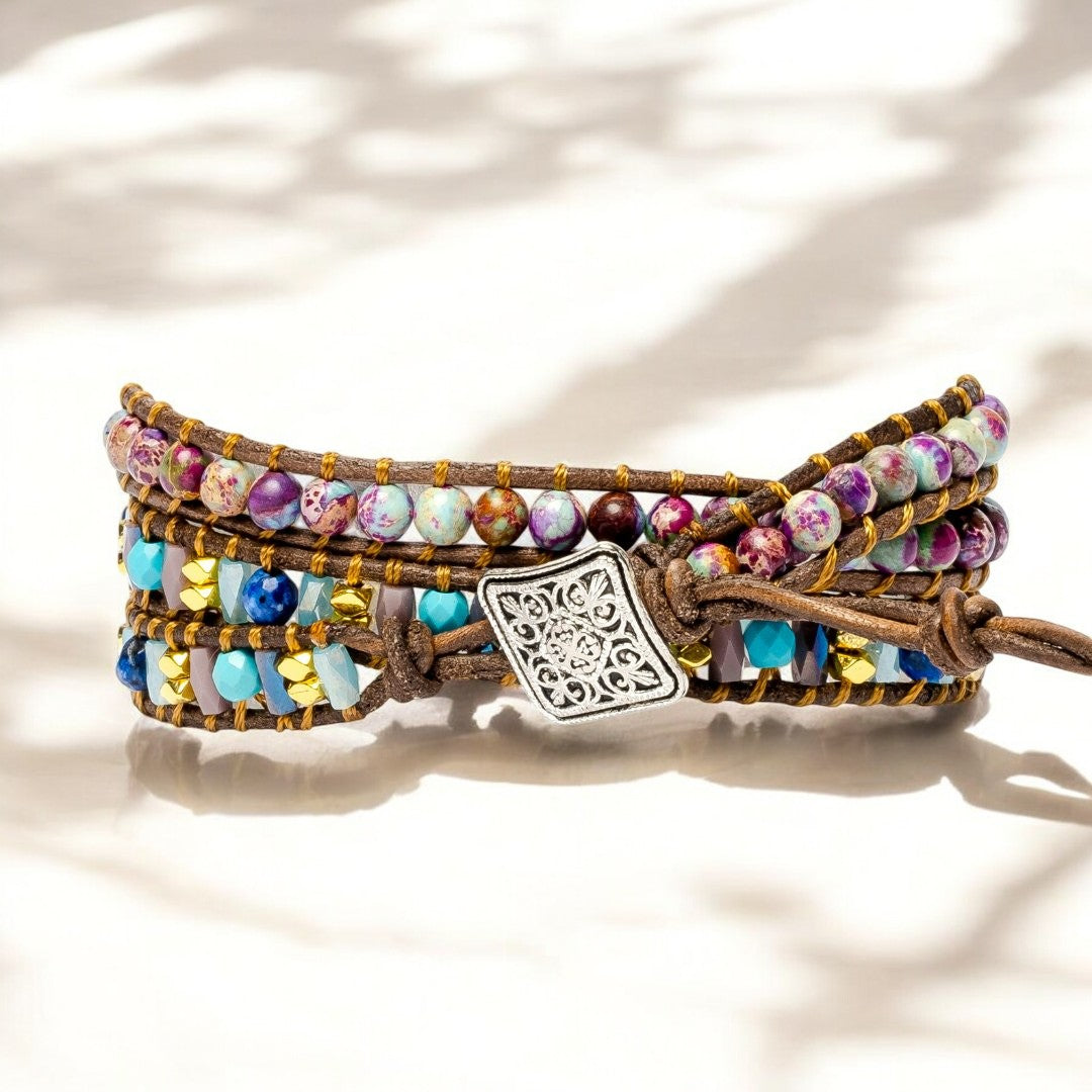 Bracelet enroulé Intense Emperor Jasper