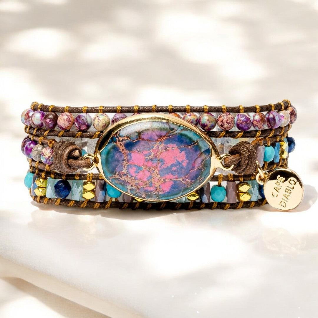 Bracelet enroulé Intense Emperor Jasper
