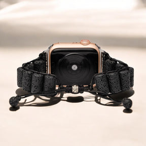 Bracelet en pierre de lave pour Apple Watch