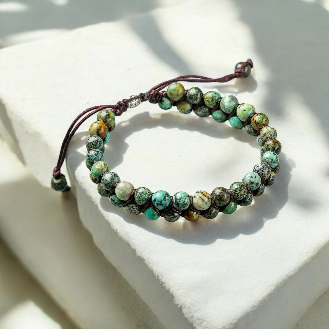 Bracelet Turquoise Africain Pour Homme