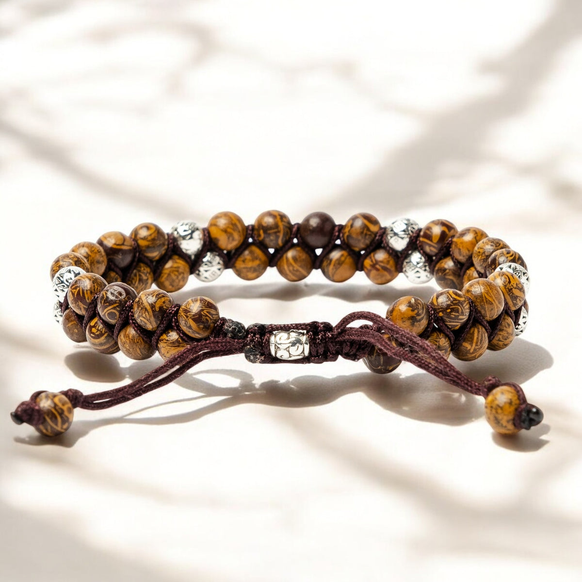 Herren Vintage Jasper Armband