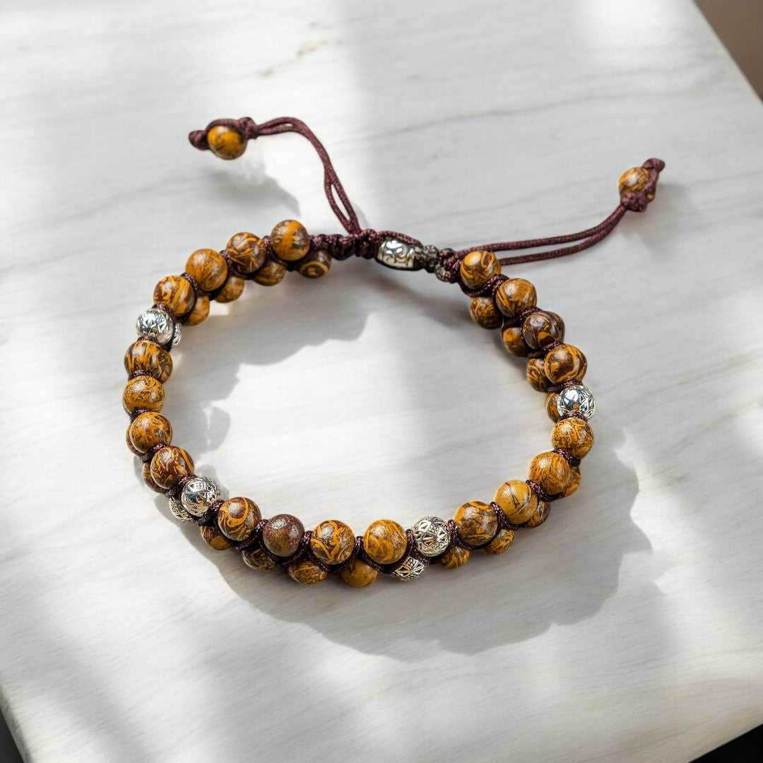 Herren Vintage Jasper Armband