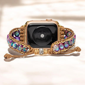 Moonlight-Jaspis Apple Watch Armband