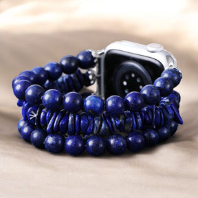 Ocean Sapphire Stretch Apple Watch Armband