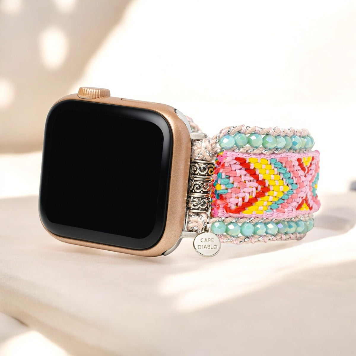 Bracelet Apple Watch Rose Citronnade