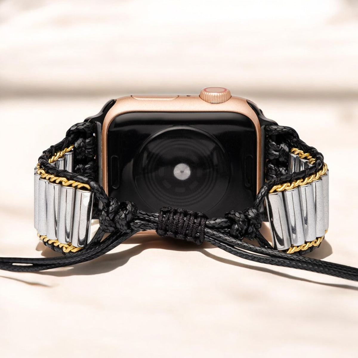 Punk-Boho-Metallic-Armband für Apple Watch